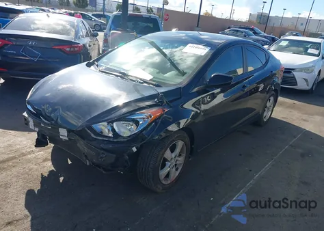 2011 Hyundai Elantra Gls (Ulsan Plant) from USA, damaged, VIN KMHDH4AE6BU152061